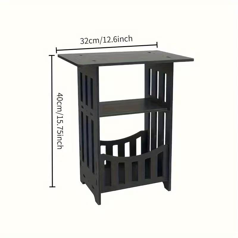 Wall-Mounted Triangular Corner Shelf Rack - Multi-Layer Kitchen Storage Bookshelf