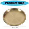 Stainless Steel Flat Cat Bowl Dog Food Drinking Bowl Metal Feeder Bowl for Small Animals