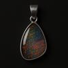 Natural Multicolor Fancy Pendant 22.6 ct 925 Sterling Silver Jewelry Gemstone Jewelry Gift