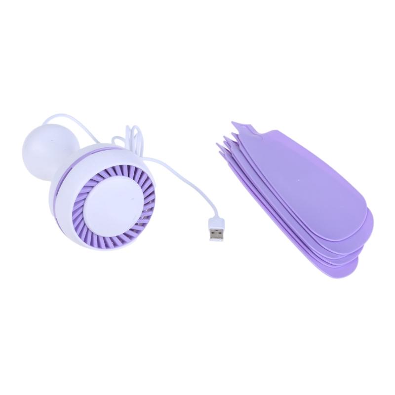 Ventilatore USB da Appendere DC5V1A 5W Efficiente e Silenzioso Motore Brushless per Campeggio Camera da Letto Ufficio Scrivania e Tenda da Viaggio