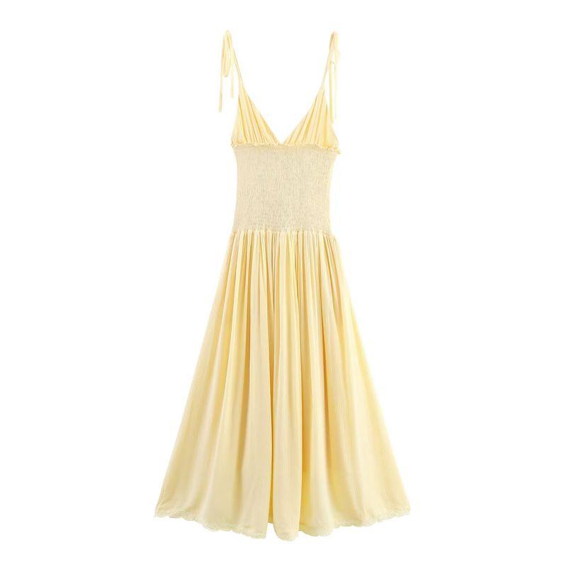 Jnleaog Spring New Arrival Women's Clothing Fashion Wind French Fashion Honeycomb Patchwork Midi Skirt Dress 0881393