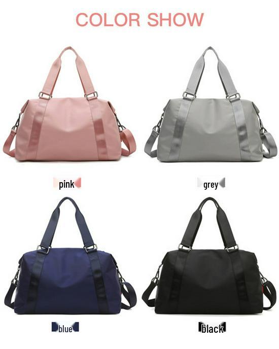 Cross-Border Women's Large Capacity Casual Sports Fitness Bag - Korean Style Shoulder Handbag & Yoga Bag