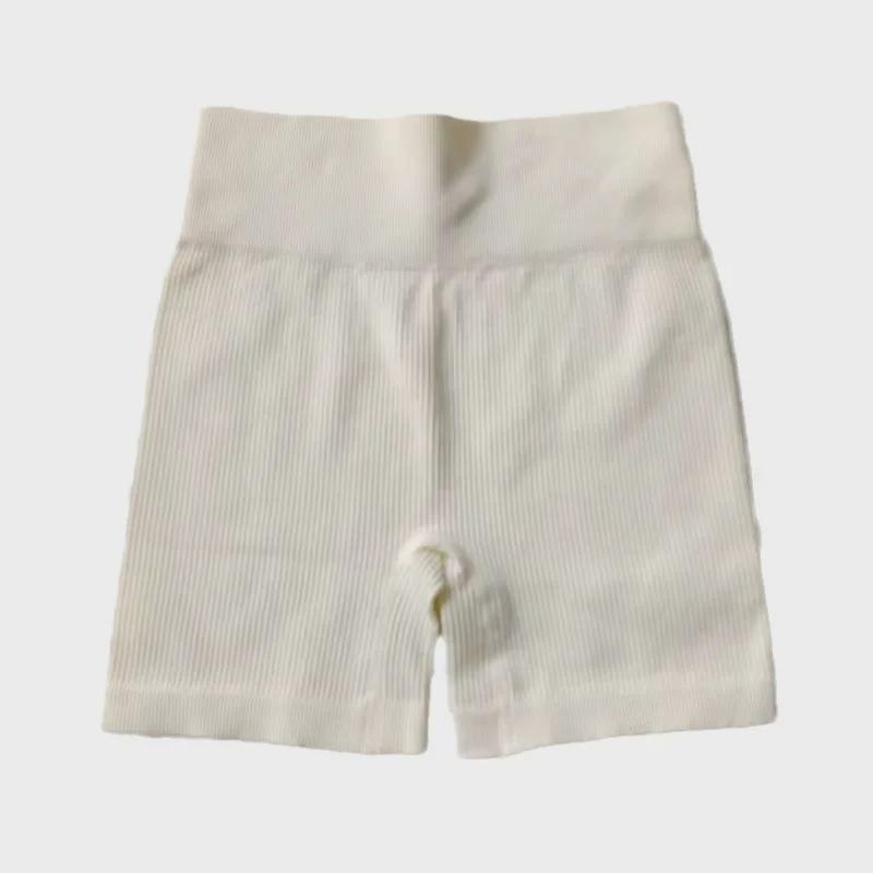 Women's High-Waist Seamless Yoga Shorts: 9-Point, High Elastic, Hip-Lifting Design