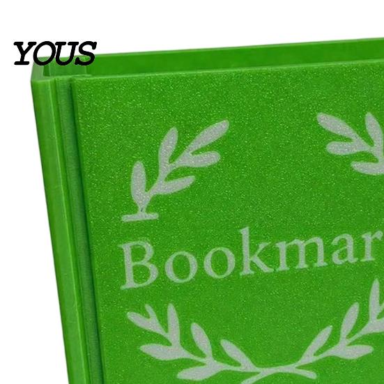 Bookmark Holder for Reading Enthusiasts Book Shape Pen Holder, Retro Literary Style Organizer, Durable Versatile PLA Container Stationery Storage