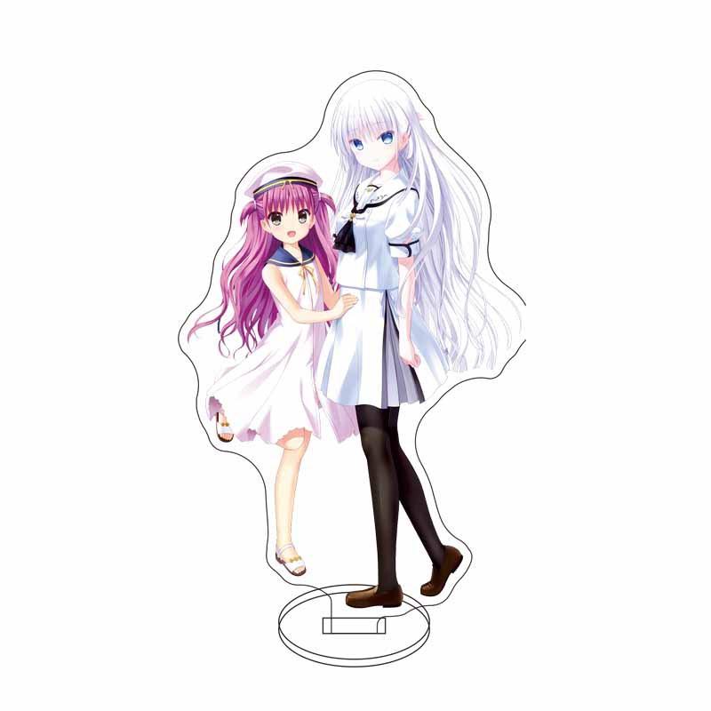 Summer Pockets Japanese Anime Peripherals Naruse Shiroha/Sorakado Ao Acrylic Stand Collectible Table Ornaments Creative Gifts