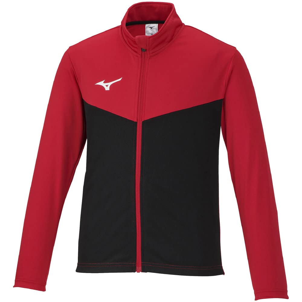 

Mizuno Training Размер Китайский красный x Размер 150 Разминочная куртка, Влагоотводящая, Быстросохнущая, Юниорская, 32JC2410, Черный,