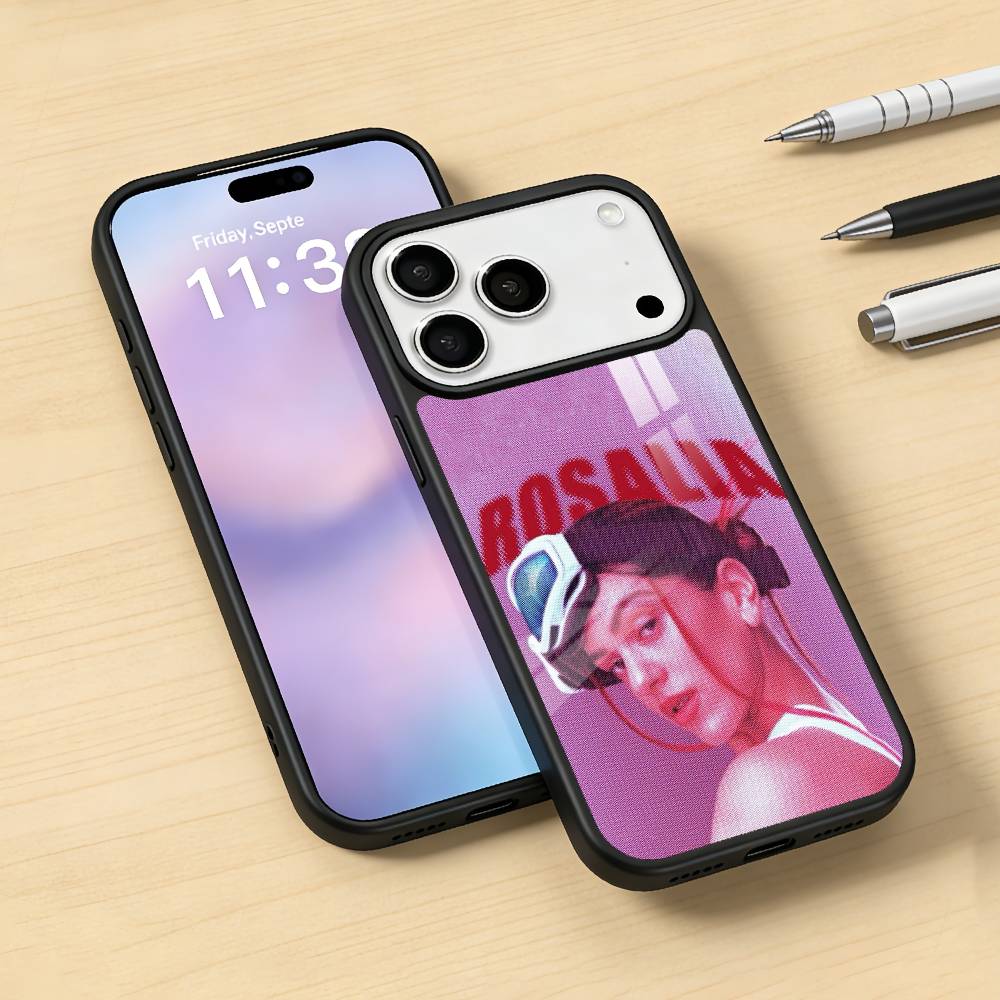 Singer R-Rosalia Spanish Phone Case For iPhone17,16,15,14,13,12,Pro,Max,Magnetic For Magsafe Wireless Charging
