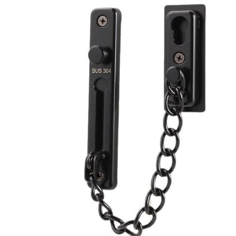 Anti Theft Chain Stainless Steel Door Bolt Entrance Door Lock Buckle Hotel Security Chain Lock Anti Thief Latch