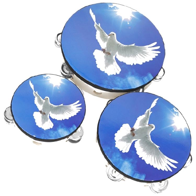 

Children Tambourine Round Percussion For Party Dancing Toy Musical Instruments 1