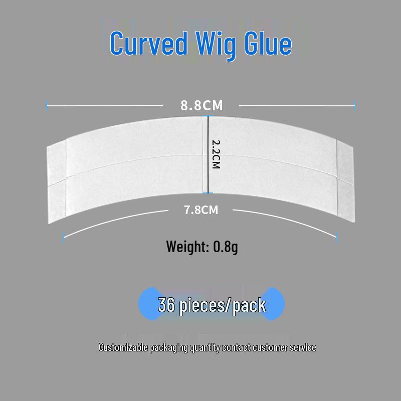 Biological Double-Sided Waterproof Sweatproof Adhesive Wig Tape – High Adhesion, Invisible Hair Extensions Glue.