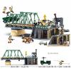 Sluban Military Plane City Warplane Fighting Airplane Vehicle Tank Sets Model Building Blocks Toys for Gifts