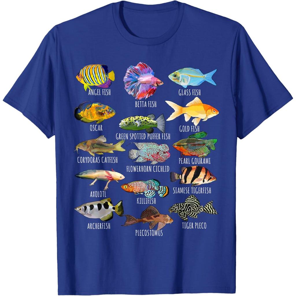 Fishkeeping Fish Species Biology Types of Aquarium Fish TShirt