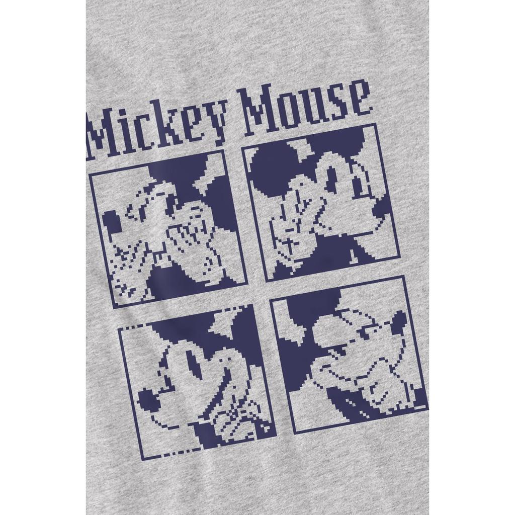 Disney Mens Mickey Mouse Pixelated T-Shirt