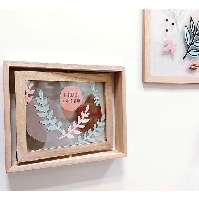 Feuilles en papier décoratives - ARTEMIO - 6 feuilles - Multicolore - Idéal pour décoration - 8,5 x 3 cm