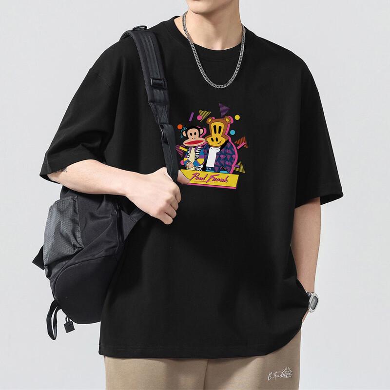 Paul Frank Drop Shoulder Pure Cotton Short Sleeve T-shirt