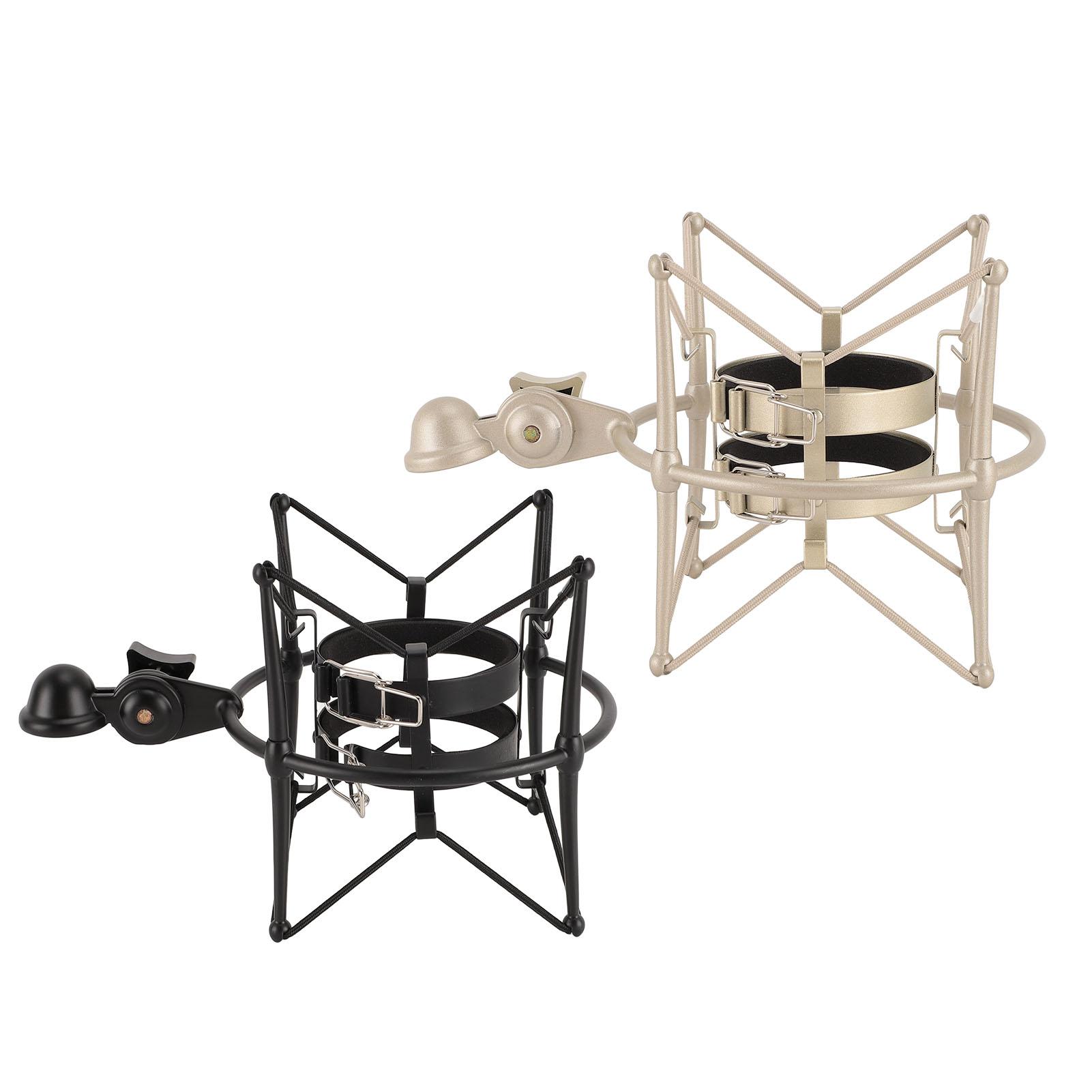 

Микрофоны амортизирующее крепление 60 мм с высокой изоляцией микрофонный зажим держатель крепление микрофона антивибрационное амортизирующее крепление для Gold