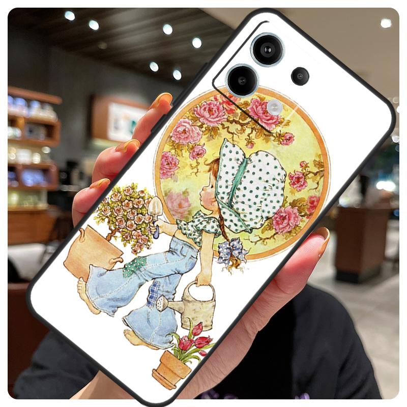 

Чехол с рисунком Sarah Kay для Xiaomi Redmi Note 13 12 9 10 11 14 15 Pro Plus Чехол для Redmi 14C 10C 12C 13C 15 C Redmi 13C