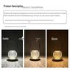 Portable Metal Table Lamp: Creative Turkey Design for Camping, Bar, Bedroom, and Bedside Atmosphere