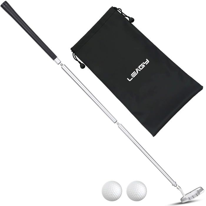 Golf Putter - Leagy - Pack with Bag - 4 Sections - Ambidextrous - Aluminum