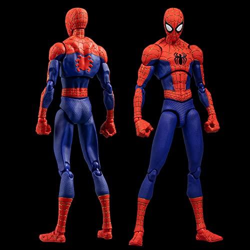 Spider-Man: Into the Spider-Verse SV Action Peter B. Parker/Spider-Man Standard Edition (Second Reissue) Approximately 160mm ABS & PVC Pre-painted Act