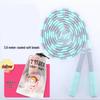 Adjustable Beaded Bamboo Jump Rope for Students - 5m, 7m, 10m Multi-Person Fancy Rope