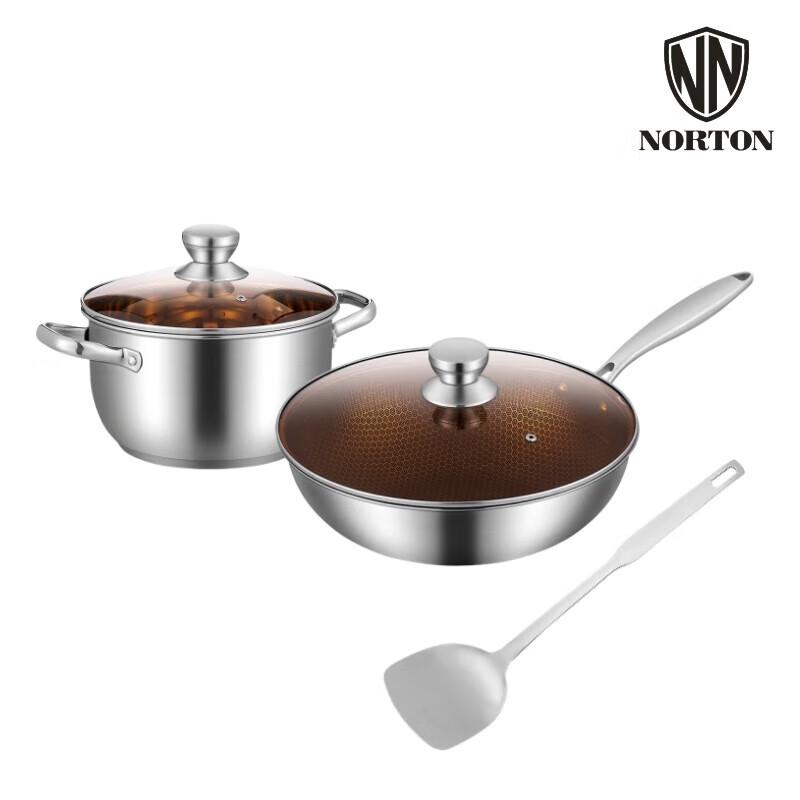NORTON Anders Wok & Soup Pot Set B
