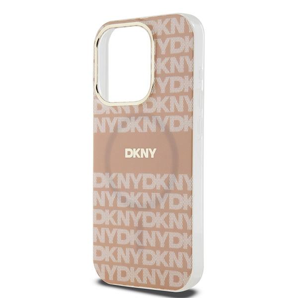 Dkny Dkhmp13Lhrhsep Iphone 13 Pro / 136.1 Różowy/Pink Hardcase Iml Mono & Stripe Magsafe