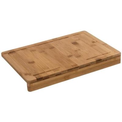 Cutting Board - Secret De Gourmet - Bamboo - 35 X 24 Cm - Anti-overflow Edge