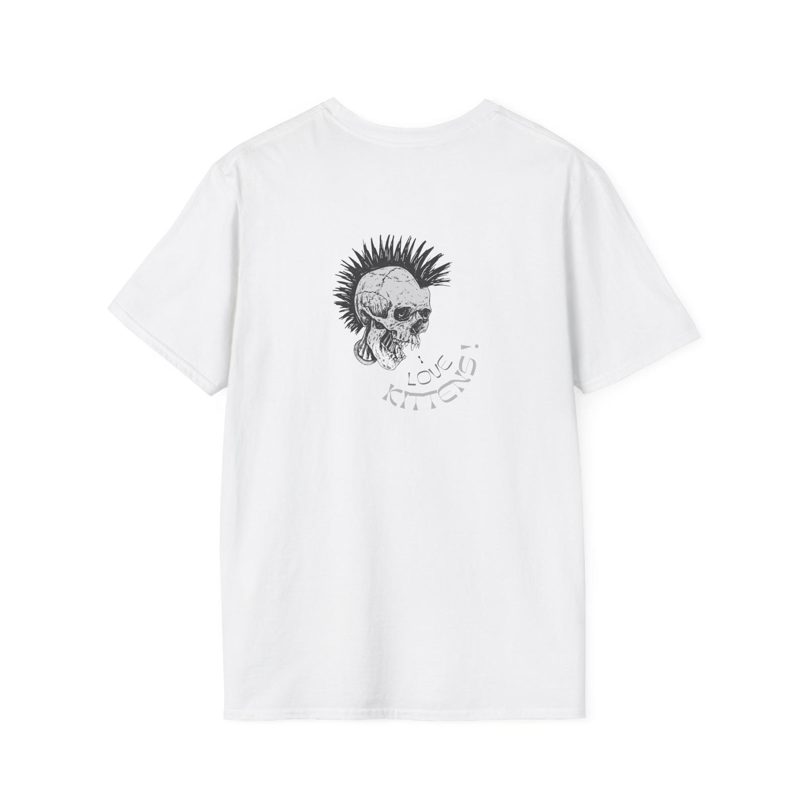 

I Love Kittens Skull Mens T-Shirt S разноцветный