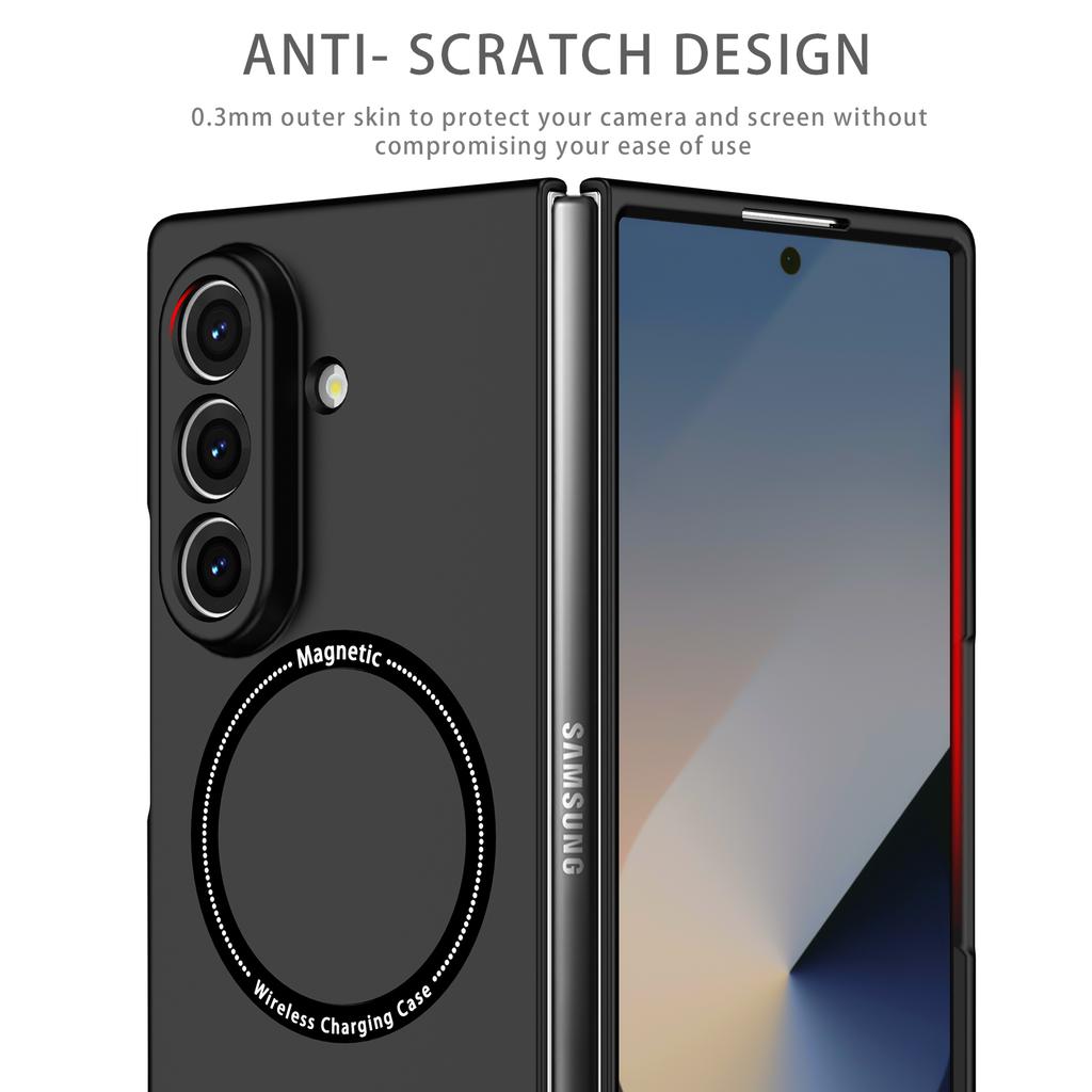 Ultra Thin Magnetic Drop Protection Shockproof Case for Samsung Galaxy Z Fold 7 5G Fold7 Fold6 Fold 5 6 4 3 Fold5 Fold3 Fold4