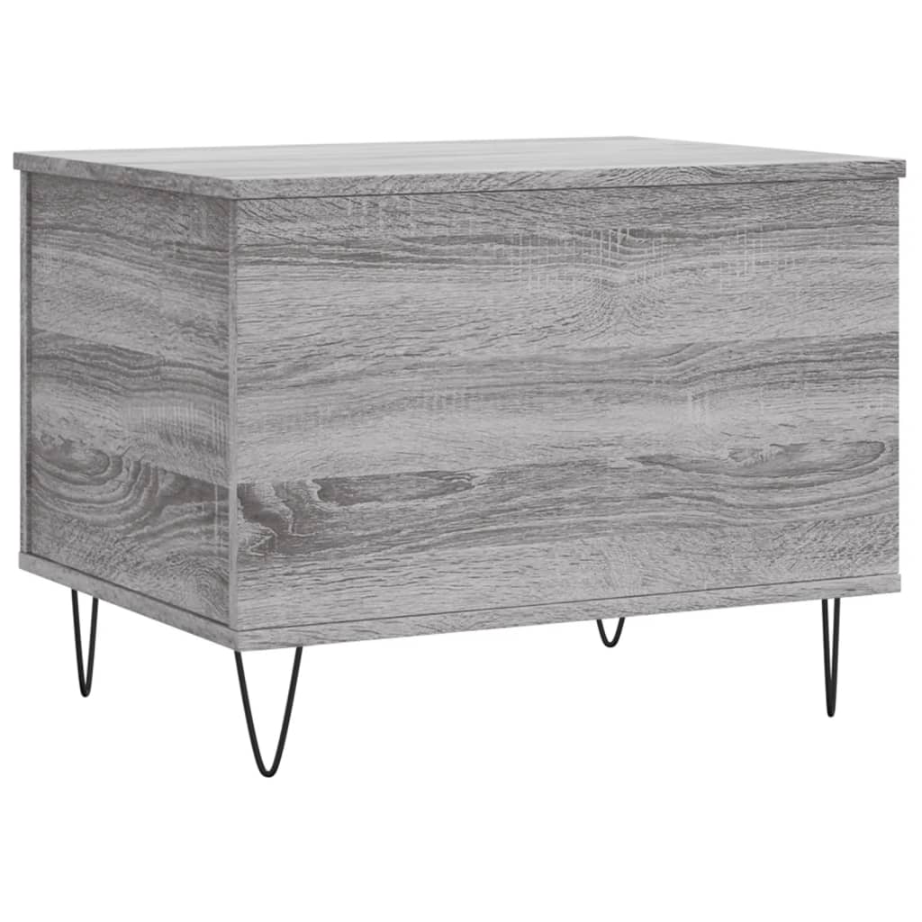 Grey Sonoma Coffee Table 60 X 44.5 X 45 Cm Particleboard