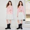 Chuyu Women's Bohemian Print Long-Sleeve T-Shirt