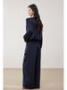 Women's Autumn Workwear-Inspired Sportswear Set: Cropped Jacket & Wide-Leg Pants