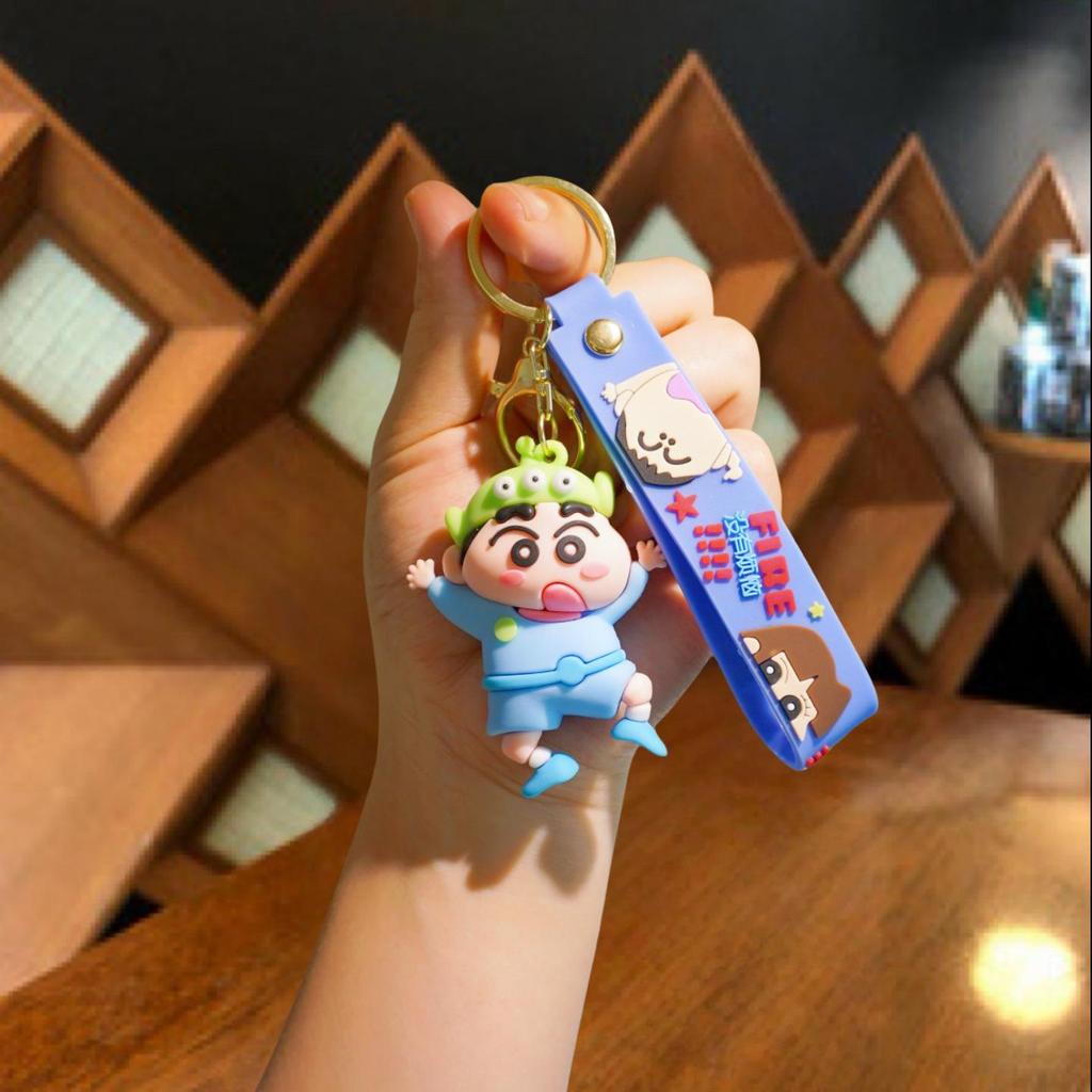 Shin-chan Keychain Ornament for Bags & Cars - Children's World Cup Theme