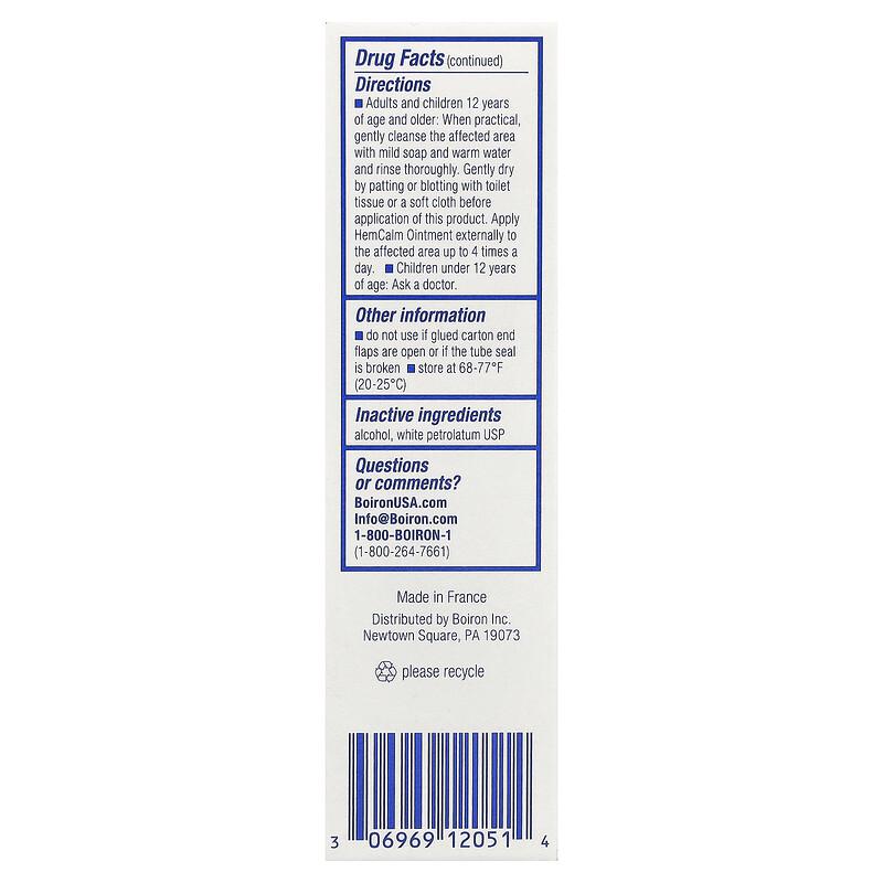 HemCalm™ Ointment, 1 Oz (30 G)