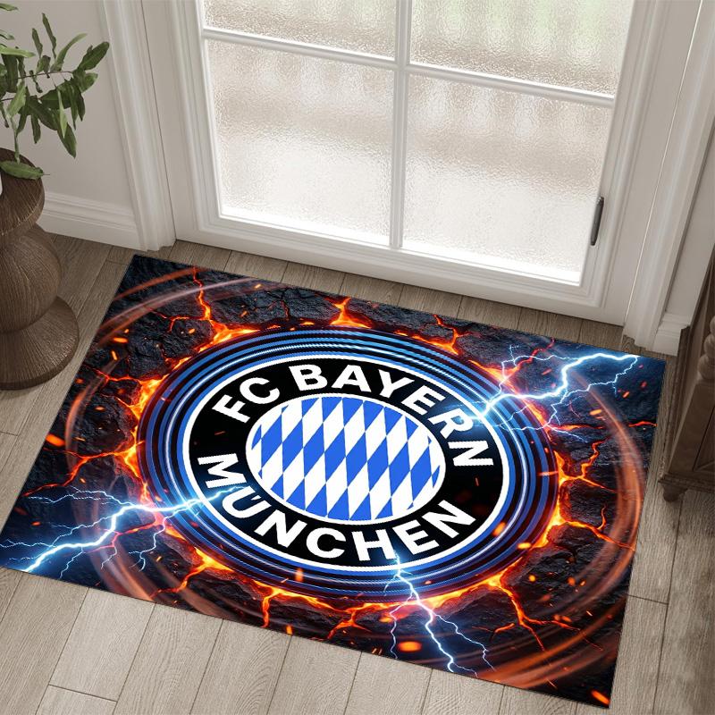 Miuncheno „Bayern“ dizaino kristalinis veliūrinis kilimas Jaukus Ne?Neslystantis raštuotas kilimas miegamajam, svetainei, prieškambariui