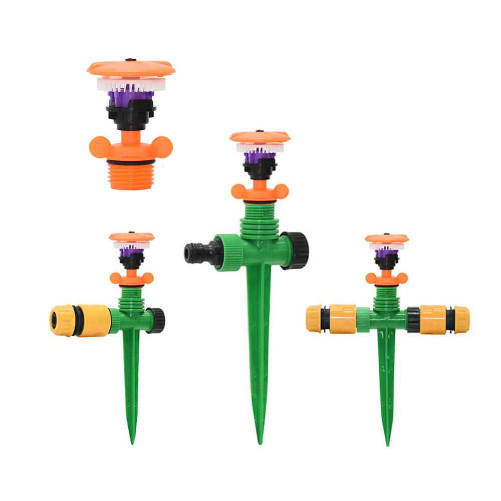 360 Degree Rotating Sprinklers Nozzles 1/2" Male Thread Garden Agriculture Irrigation Sprinklers For Watering & Irrigat