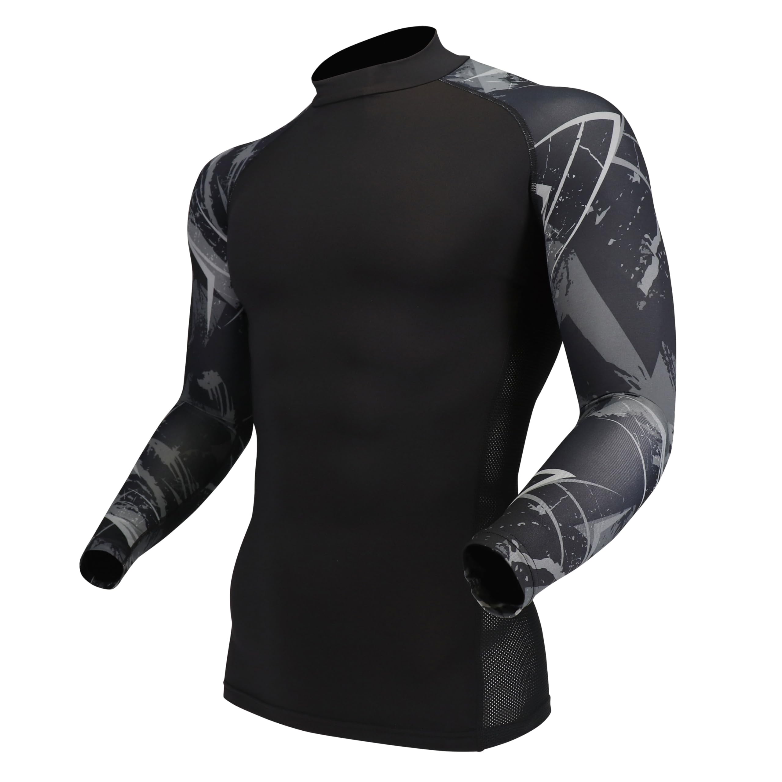 

Otafuku Gloves Long Sleeve High Neck Summer Innerwear UV Camouflage x Size L Men s [Cooling, Sweat-Wicking, Quick-Drying, Deodorizing, Protection,