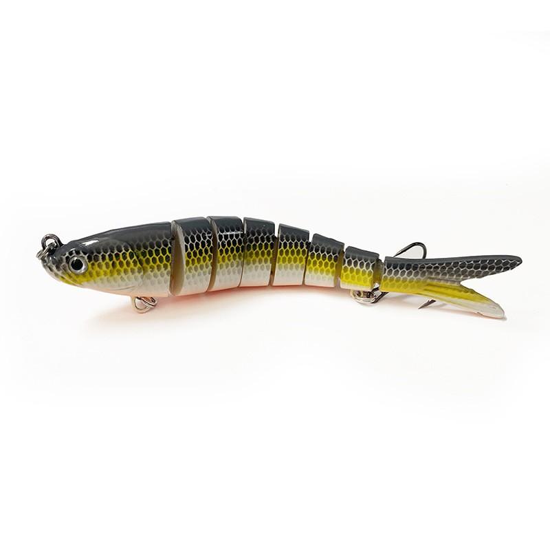8-Section Bionic Jerkbaits Pike Bass Fishing Long Casting Sinking Hard Lure Set In Multiple Colors
