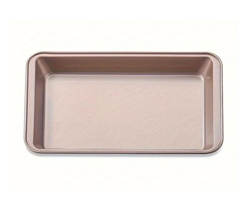 In Stock Non-Stick, Fixed Bottom 18-Cavity Brownie Pan - Square Cake and Bread Baking Mold