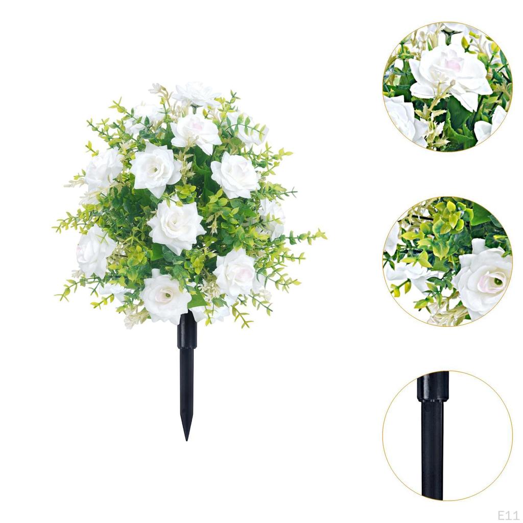 Artificial Commemorative Flower with A False Stake -based Plant at The Table of