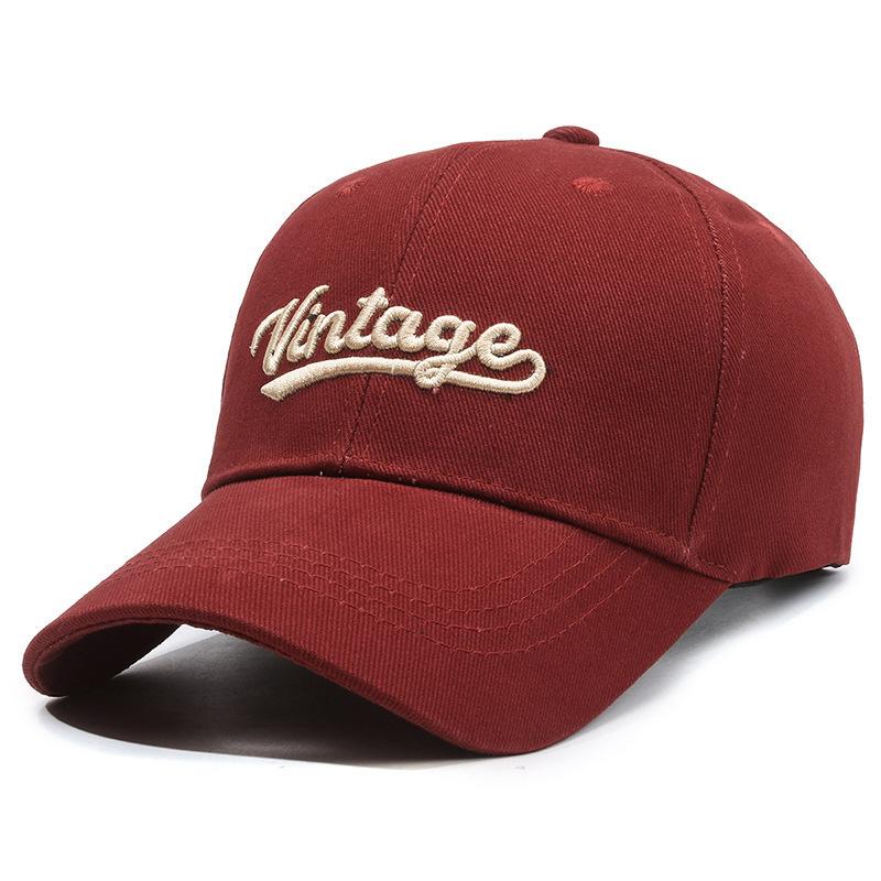 Letter Embroidery Trendy Baseball Cap Men'S And Women'S Casual Outdoor Sun Protection Cap Sports Hat