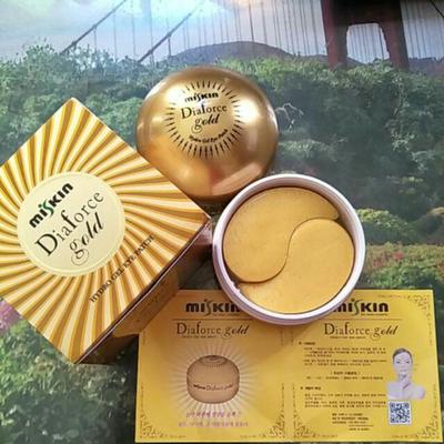 Dia Force Gold Hydro Gel Eye Patch, Anti-Aging, Korean Cosmetics, Kbeauty, Sample