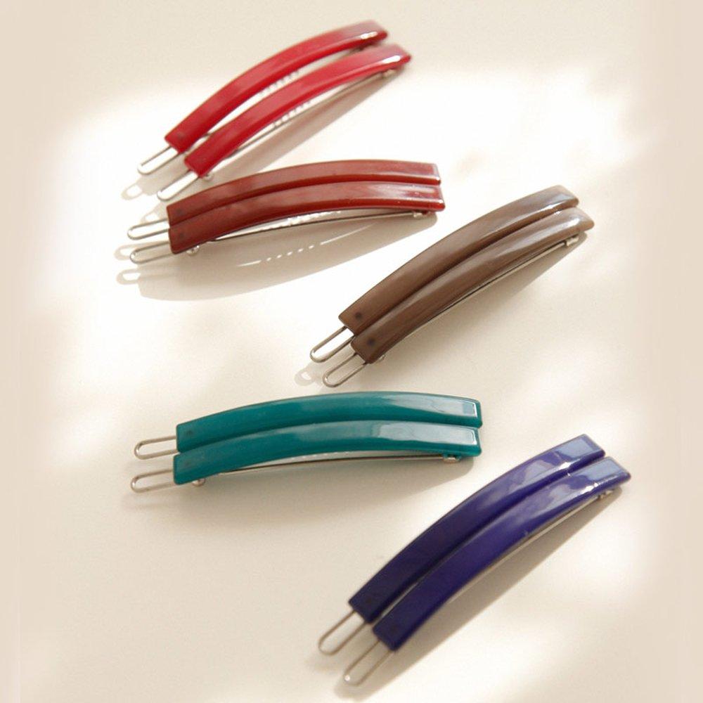 

Jlauren Celluloid Straight Square Hairpin Set H01118 Blue