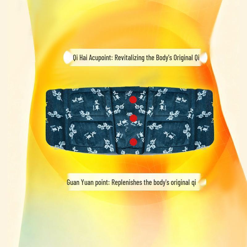 Warm Waist & Abdomen Self-Heating Moxibustion Patch – Hot Compress & Steam Benefits