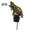 Turtle Wine Pourer Metal Decanter Spout with Drip-Free Design Elegant Bar Accessory for Red White Liquor