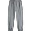 Li Ning Wade Series Letter Mid Waist Drawstring Breathable Cuffed Knitted Sports Pants Men Pants Shadow-Gray AYKU581-2