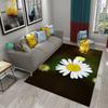 Little Daisy Flower Carpet Butterfly Flower Carpet Bathroom Anti-slip Rugs Living Room Bedroom Entrance Home Decor Mat Carpet