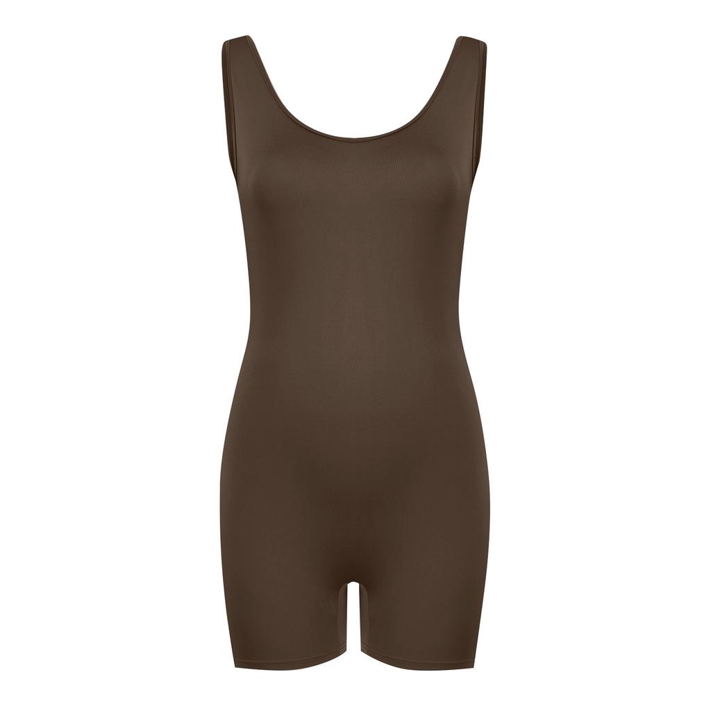 Women's Jumpsuit Sexy Backless Jumpsuit Shorts Sleeveless