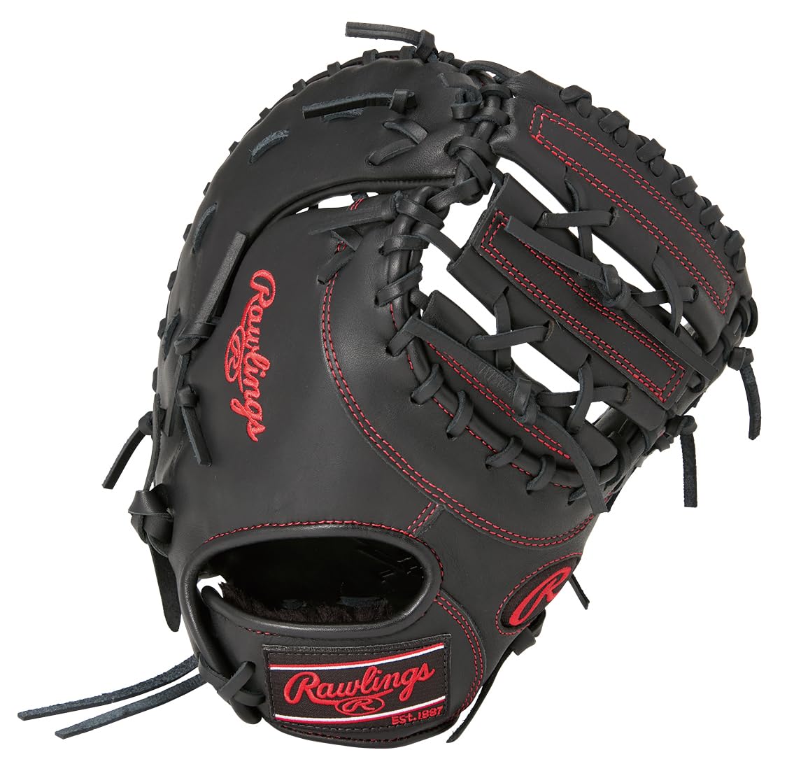 

Бейсбольная перчатка Rawlings HYPER TECH R9 SERIES Черная Размер, Софтбол, Юниорская, Детская, GJ5R93ACDS, [Первая база], 11.5 (Бросок правой рукой) чёрный